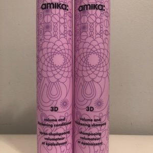 Amika shampoo and conditioner